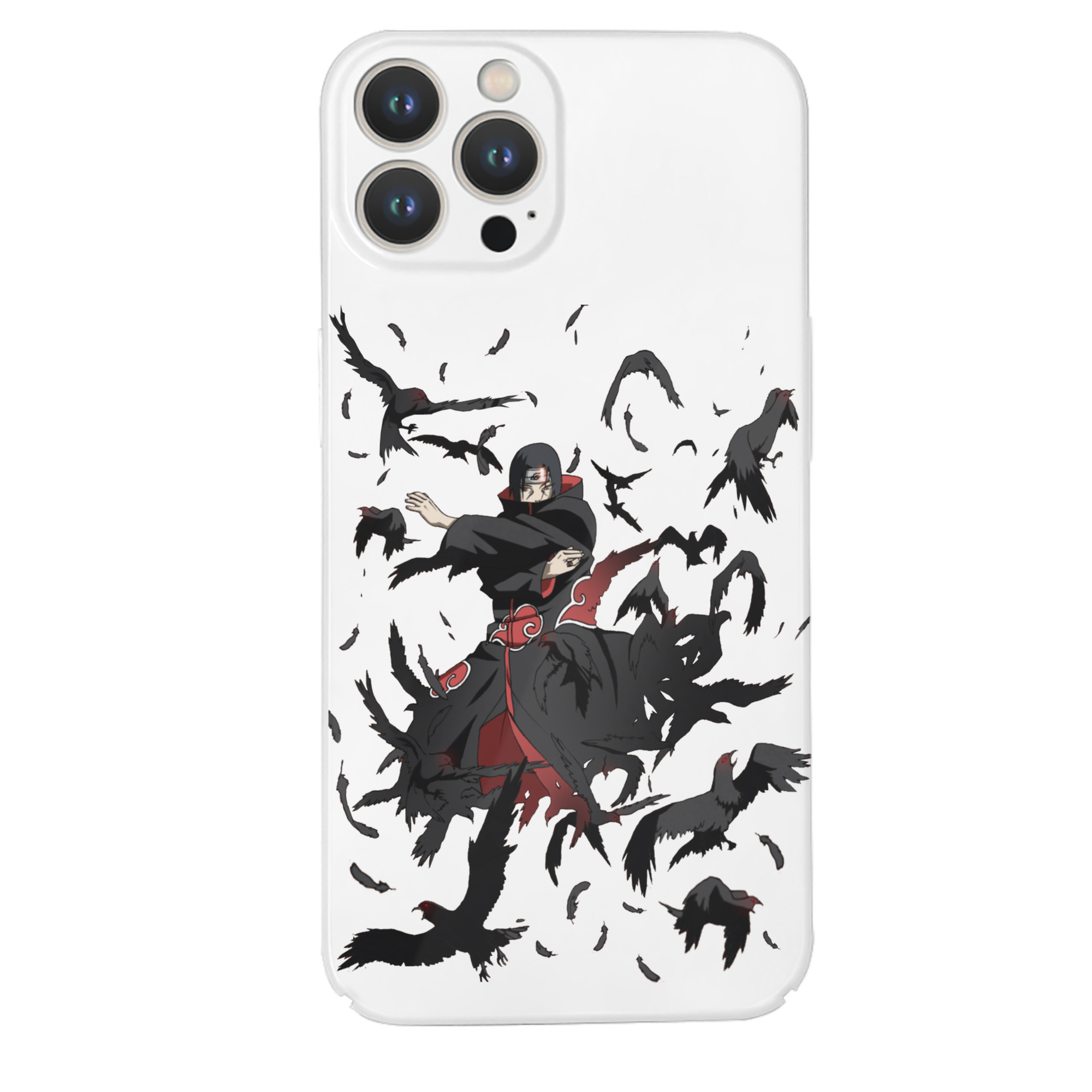 （画像用） NARUTO -ナルト- うちは イタチ Uchiha Itachi 【iPhone 14シリーズ対応】ハードケース